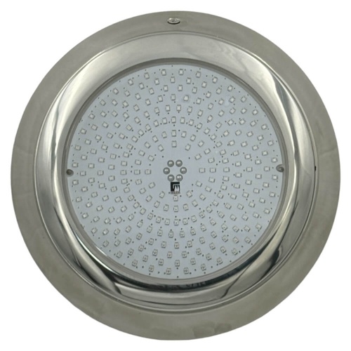 Прожектор светодиодный 36Вт Gemas SlimLED-INOX RGB+White 252мм 12В оправа н/с (универсал) (052153SS)